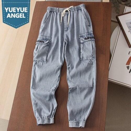 YueYueAngel Mens Autumn Jeans