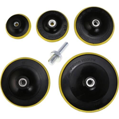 Self-adhesive Polishing Pad 3"/4"/5"/6"/7" Sandpaper Sucker Polishing Disc For Electric Grinder Polisher Tools 1pc