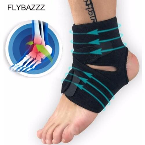 1 PCS Adjustable Ankle Support Brace Strap Elastic Protection Foot Bandage Sprain Prevention Sport Fitness Ankle Protect Straps