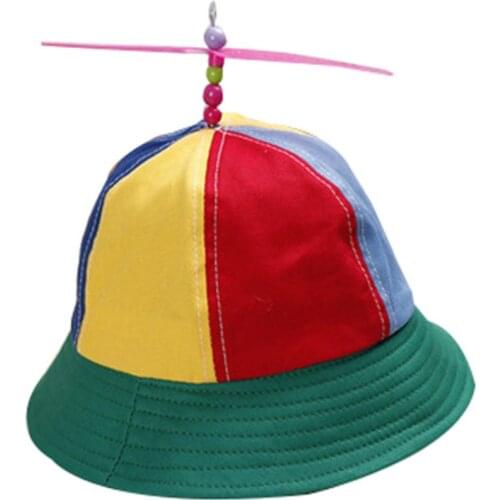 2-8years Children Hats Colorful Pinwheel Children Soft Sunshade Bucket Hat Outdoor Sports Baseball Hat Knitted Boy Girl Hats