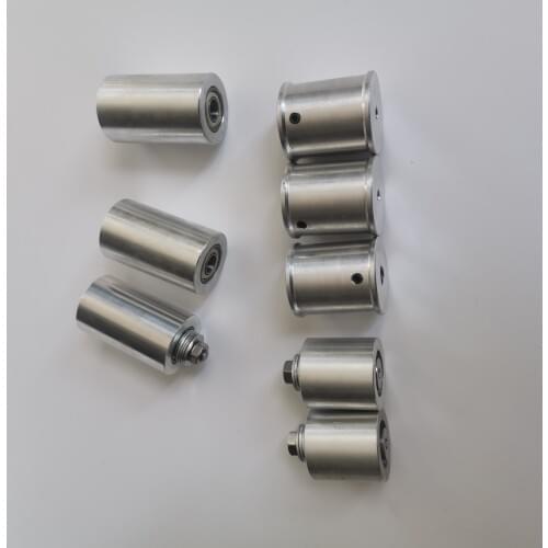 DIY Mini Belt Machine Driving Wheel, Passive Wheel Motor Spindle Bearing for 50mm Sand belt