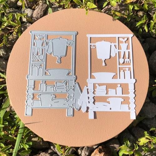 CH 2021 New Arrival Wash rack Stencil Metal Cutting Dies For Scrapbooking Practice Hands-on DIY Album Card Handmade Tools