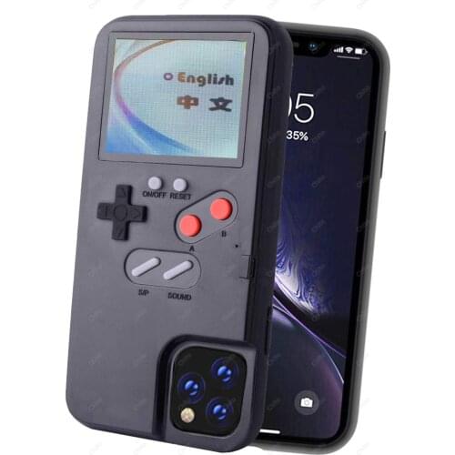 Retro Game Console Case for Samsung Galaxy S 21 20 Plus Ultra S21 S20 S 21 Note 20 10 Case 36 Games Phone Cover Color Screen