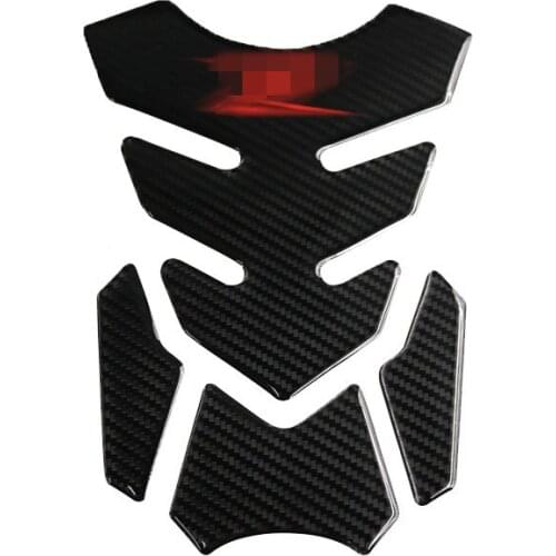 For Kawasaki Z800 Z900 Z1000 logo 3D carbon fiber fuel tank sticker cover pad motorcycle decorative decal