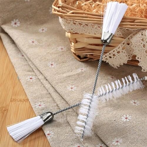 2Pcs Household Dual End Sewing Machine Lint Cleaning Lint Brushes for Brother Singer Janome Embroidery Craft Sewing Machine Part
