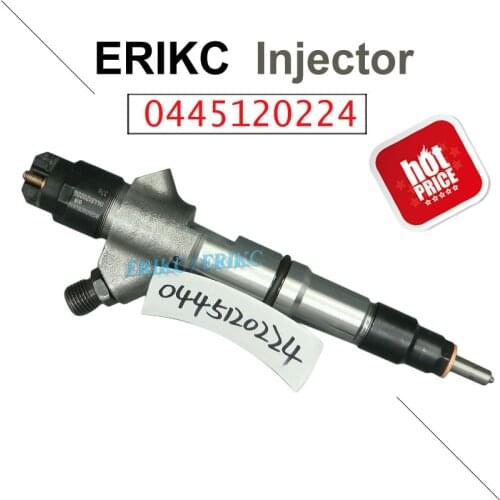 ERIKC 0445120224 Auto Engine Injector Assy 0 445 120 224 CRIN Diesel Injection Nozzle Set for BOSCH WEICHAI WD10 612600080618