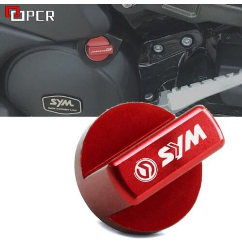 Motorcycle Crankcase Cap CNC Engine Oil Filler Screw Cover Plug M20*2.5 For SYM CRUISYM 300 GTS 300i joymax Z 300