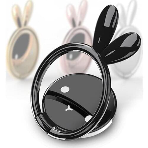 Luxury 360 Degree Metal Finger Ring Holder For iPhone 12 11 pro X 8 7 Samsung S9 S8 Mobile Phone Finger Holder Tablets Holder