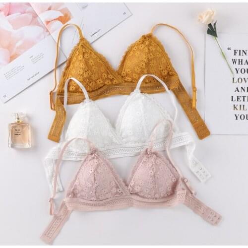 Sexy Lingerie Coast Lace Womens Bra Breathable Backless Seamless Bra Hollow Push Up Bra Active Seamless Bra Bodysuit Underwear