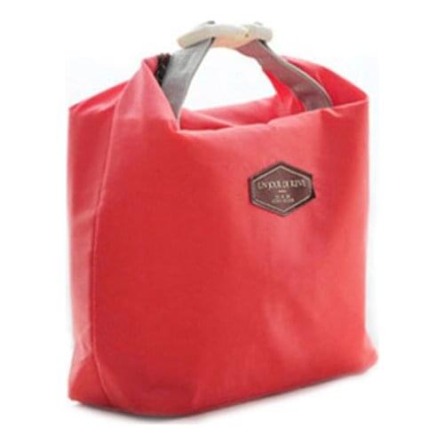 30PCS / LOT Thermal Insulated Lunch Bag Women Kids Men Oxford Waterproof Box Tote Bag Thermal Cooler Food Lunch Bags Picnic Food