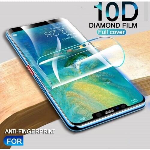 15D Protection On For Huawei Nova 3 3i 4 4e Nova5 5i 5T Screen Protector For Huawei Mate 10 20 30 Lite Hydrogel Film