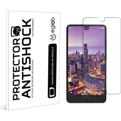 Screen protector Anti-Shock Anti-scratch Anti-Shatter compatible with Sharp C10