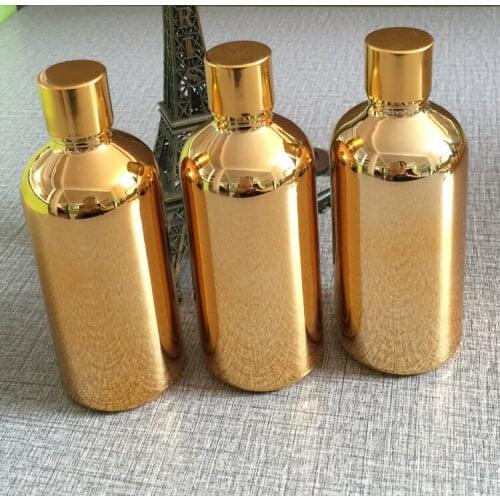 100ml essential oil glass bottle w aluminium cap essential oil bottle refillable cosmetics bottles packaging wholesale