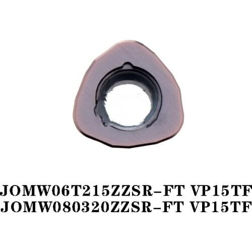 100% Original JOMW JOMW06T215ZZSR-FT VP15TF JOMW080320ZZSR-FT 10pcs CNC lathe Insertion Carbide Blade Imported From Japan ZZSRFT