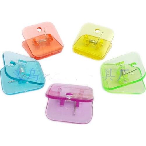 50Pcs Sewing Craft Quilt Binding Plastic Clips Clam Quilting Accessories Patchwork Suspender Clips