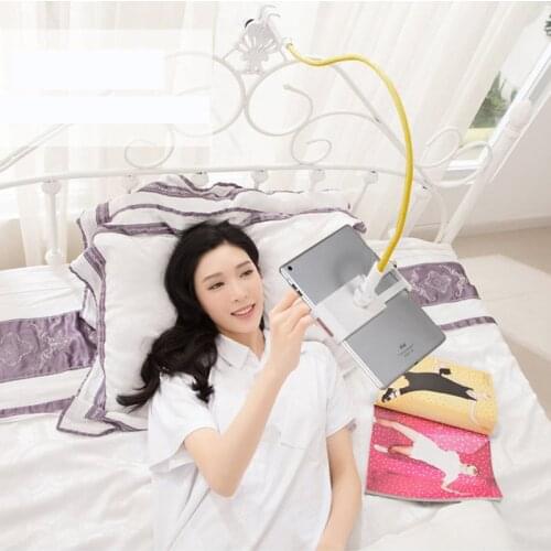Tablet holder for Ipad on bed Flexible Long Arm Tablet stand Holder Desktop desk edge Bed Lazy Bracket, 360 degree Rotating