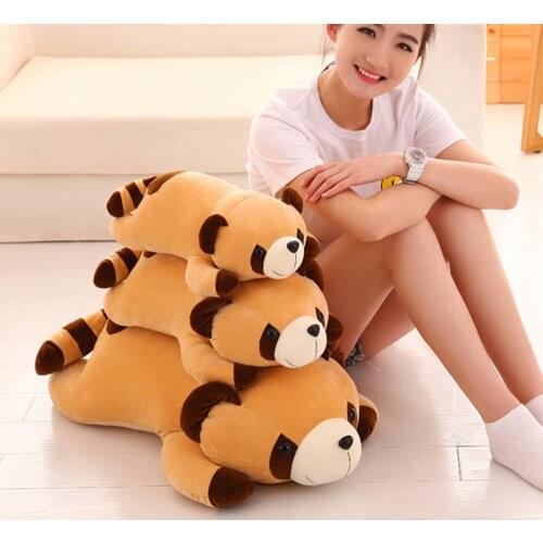 Baby Kid Plush Toy Raccoon Software pillows Birthday Gift Children Stuffed Toys raccoon doll