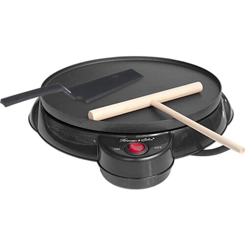220V Non-stick Electric Crepe Maker Pizza Maker Pancake Maker Crepe Making Pan For Household Kitchen Tool Cooking Pan