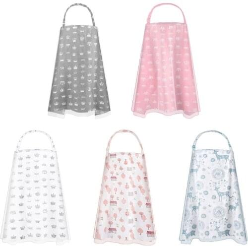 Breastfeeding Nursing Cover Adjustable Breathable 2-Layer Privacy Feeding Apron K1MA New Hot