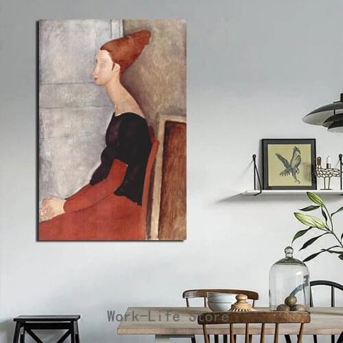 Cuadros Amedeo Modigliani Canvas Painting Print Living Room Home Decoration Modern Wall Art Oil Painting Posters Pictures