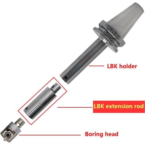 LBK LBK1 LKB2 LBK3 LBK4 LBK5 45L 60L 90L Equal diameter extension rod holders CBH RBH boring head connecting rod for CNC boring