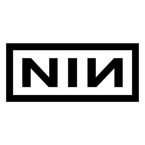 Nine inch nails brooch US industrial rock band pin music fans collection