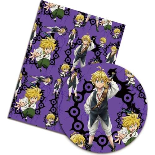 Cartoon Patroon Polyester Katoen 50 * 140 cm Applique Gedrukt Tissuepapier Kinderen Huishoudtextiel Naaien Pop Jurk Gordijn