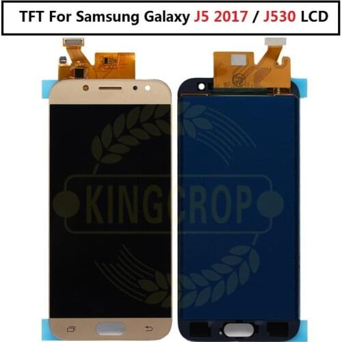 TFT For SAMSUNG GALAXY J5 2017 LCD J530 J530F J530FN SM-J530F Display Touch Screen Replacement For SAMSUNG J5 Pro LCD
