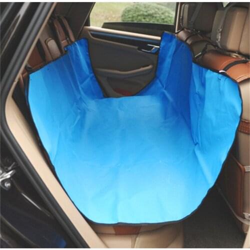 New Dog Carriers Waterproof Rear Back Pet Dog Car Seat Cover Mats Hammock Protector Travel Accessories Trunk Solid Mat