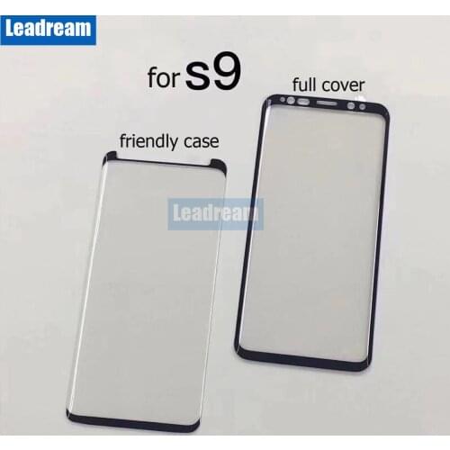 Wholesale DHL 1000Pcs For Samsung Note 10 Plus S10e S9 S8 S10 Plus S7 S6 Edge Plus 3D Side Glue Screen Protector Tempered Glass