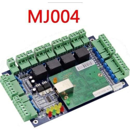 100%original New four door 4 Readers Professional TCP/IP Network access control board green board for door access control syste