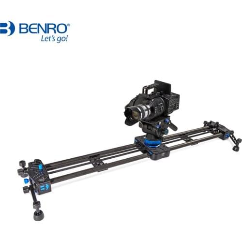 Benro C12D9 Slider MoveOver Serie Light Stable Versatile Carbon Fiber Double Slider For Video DSLR Max Loading 12kg