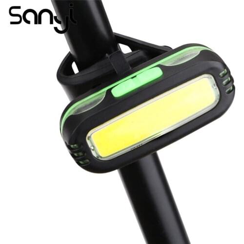 SANYI 2 in 1 Bicycle Light Flashlight 7 Modes with Bike clamp&Lamp bracket LED COB Headlamp Forehead for Biking