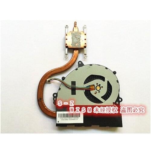 WZSM New and Original Cooler For ASUS 301 X301A X301A-1A 13GNLO1AM020-1 Laptop cooling Heatsink wit thick Fan