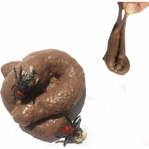Funny Toys Fake Poop Realistic Shit Piece Prank Antistress Gadget Squish Toys Joke Tricky Toys Turd Mischief Holloween Gift