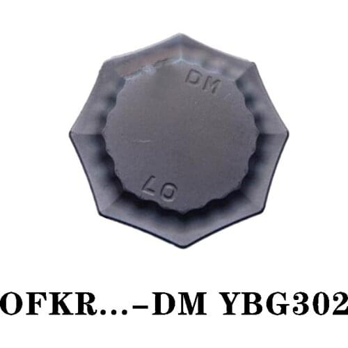 ZC 100% Original OFKR OFKR0704-DM YBG302 Carbide Insert For Lathe Cutters High Quality 10PCS Machined Iron And Stainless Steel
