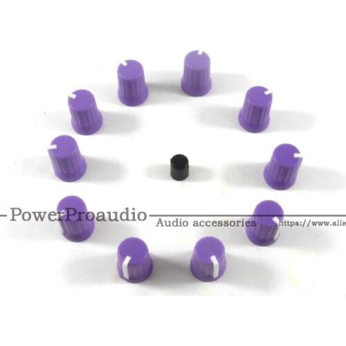 10pcs Purple Rotary Control Knob For Pioneer XDJ-RX R1 RZ AERO DJM-T1 S9 DIY DJ