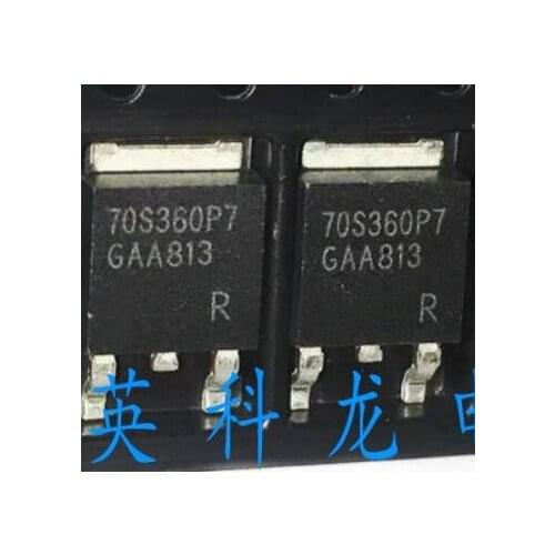 10pcs/lot 70S360P7 IPD70R360P7S TO-252 700V 34A IC Best quality
