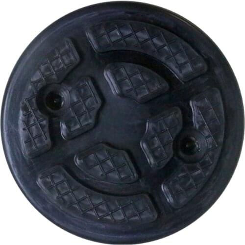 Two Post Car Lifting Machine Rubber Pad Slotted Frame Guide Rail For Automobile Jack Grounding Protection Adapter