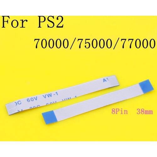 JCD 5PCS For PS2 Slim 700xx 7000x 70000 75000 77000 Power Reset Switch Flex Ribon