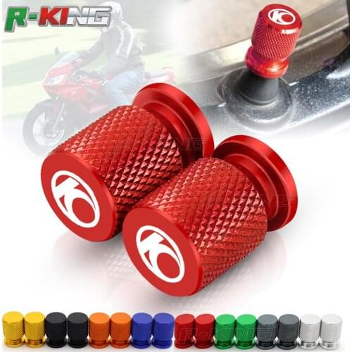 For KYMCO AK550 XCITING 250 300 350 400 400S 500 DownTown 125 300i Motorcycle Wheel Tire Valve caps CNC Airtight Covers