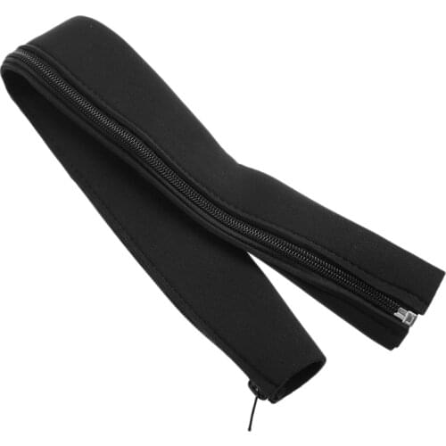 New DIY Neoprene Cable Management Sleeve Zipper Wrap Wire Hider Cover Organizer