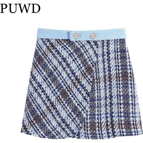 PUWD Womens Autumn Skirts
