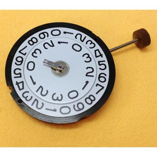 Switzerland new rhonda 519 movement three - pin double calendar quartz movement without battery