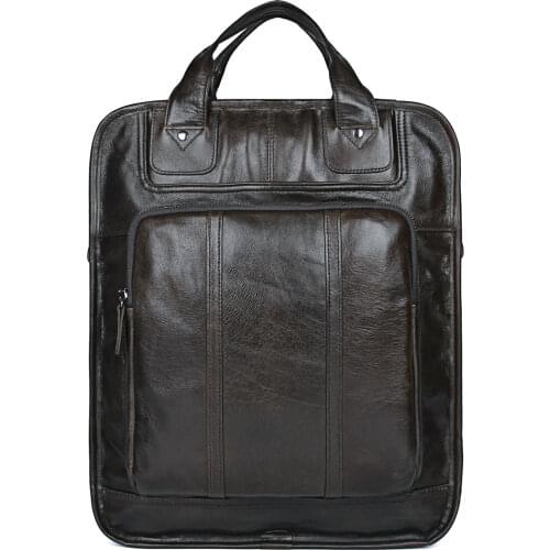Man Bag Genuine Leather Male Shoulder Crossbody Hand Tote Big Travel Laptop Business Casual Cow Leather Bags Men