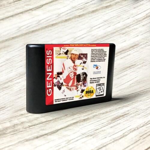 Wayne Gretzky and the NHLPA All-Stars - USA Label Flashkit MD Card for Sega Genesis Megadrive Video Game Console