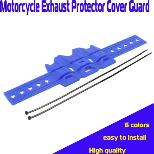 Universal Exhaust Muffler Silencer Protection Guard Protector for Husqvarn Motocross CRF YZF Dirt Bike Parts