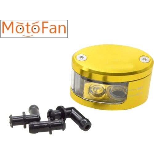 Universal Motorcycle Front Brake Fluid Bottle Master Cylinder Oil Reservoir Cup for Yamaha R1 R6 Honda BMW SUZUKI Kawasaki Ducat