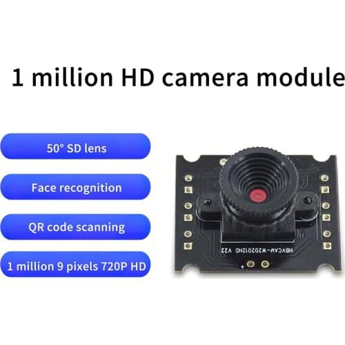 USB Camera Module OV9726 CMOS 1MP 50 Degree Lens USB IP Camera Module for Window Android and Linux System