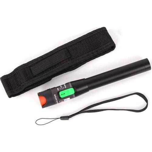 Visual Fault Locator 30MW 30KM, VFL Tester Kit 9/125Um FC Male To LC Female Adapter,For Fiber Optic Network Cable Test